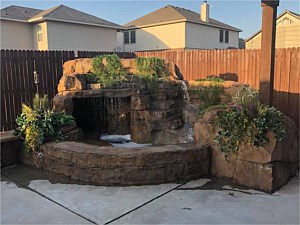 Artificial Rock Waterfalls