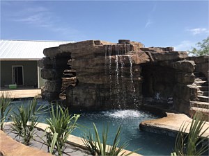 Artificial Rock Waterfalls