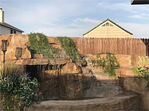 Artificial Rock Waterfalls